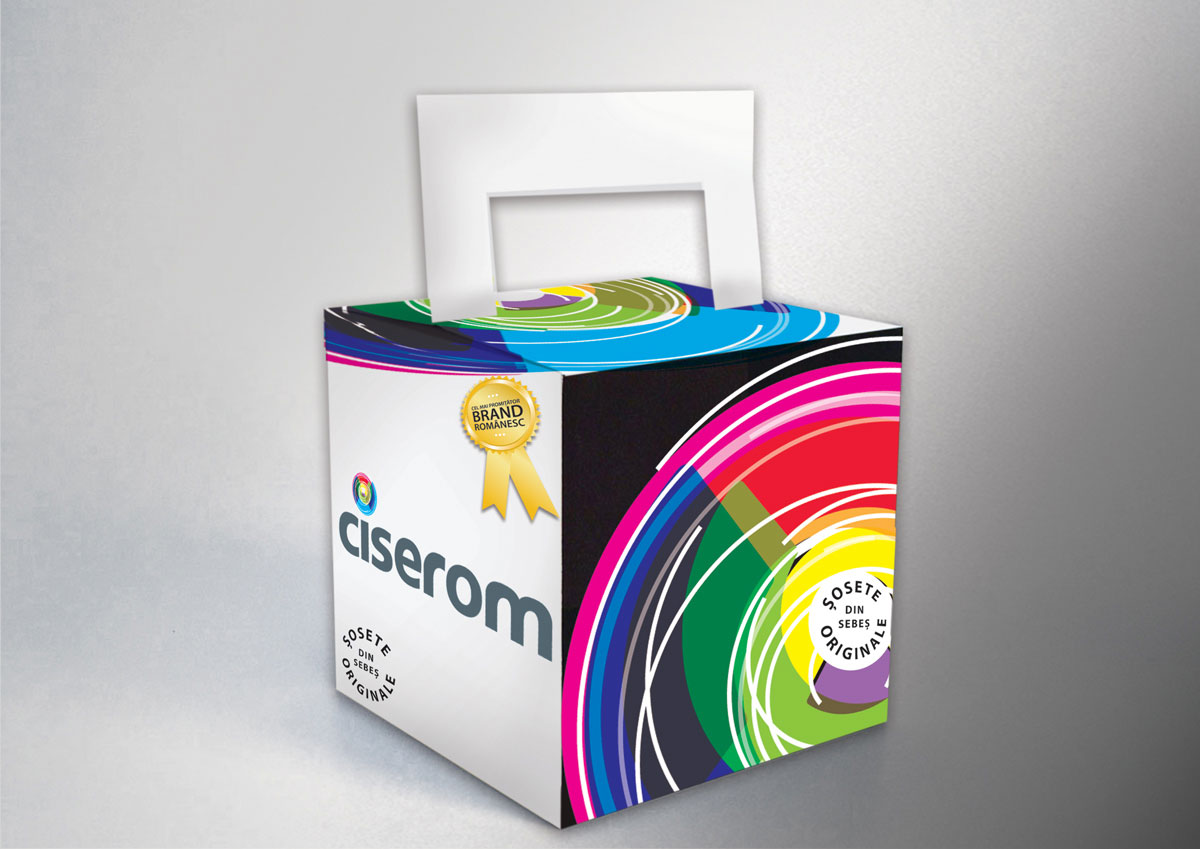 ciserom branding package design
