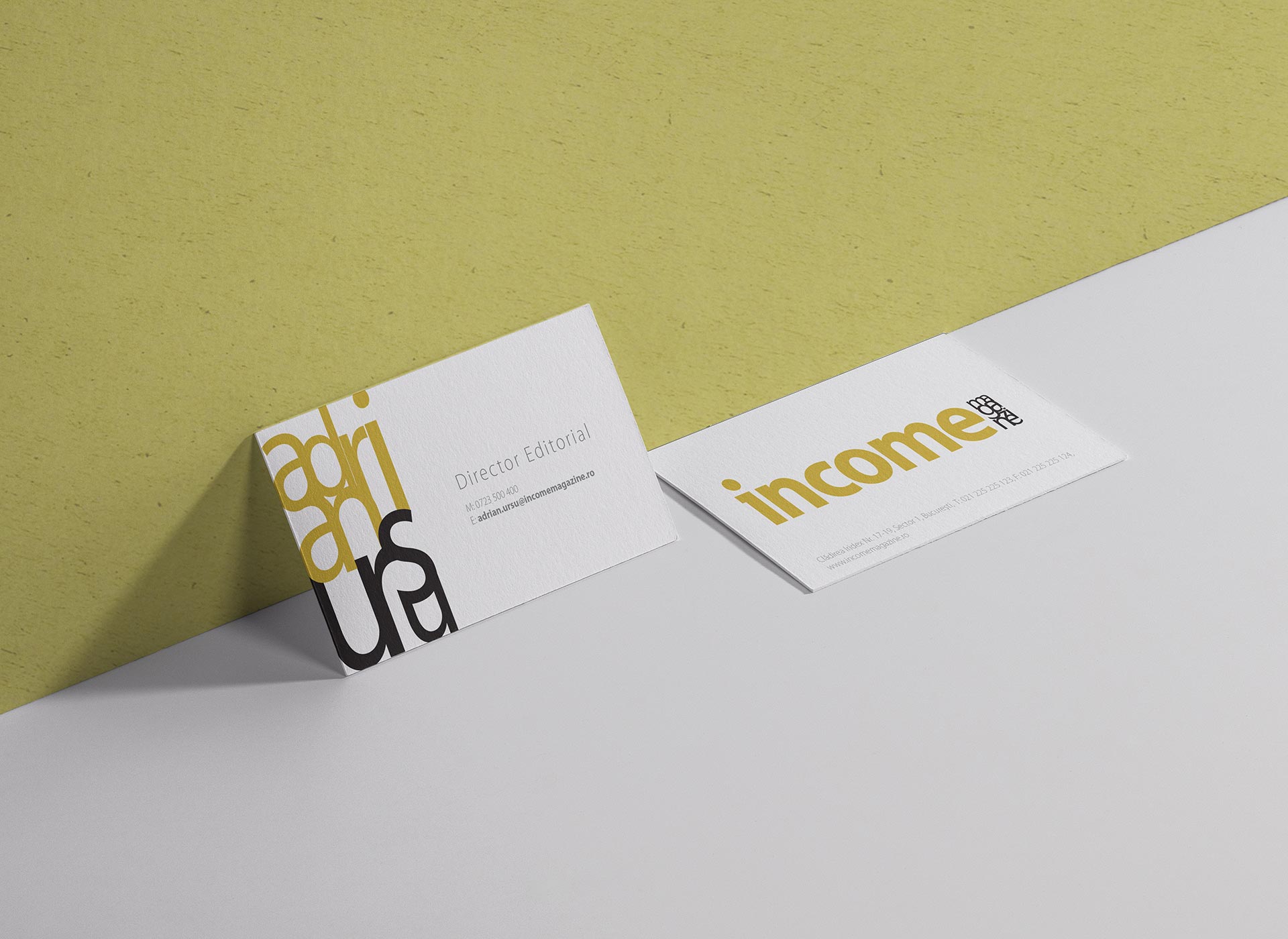 Income portfolio inoveo business card