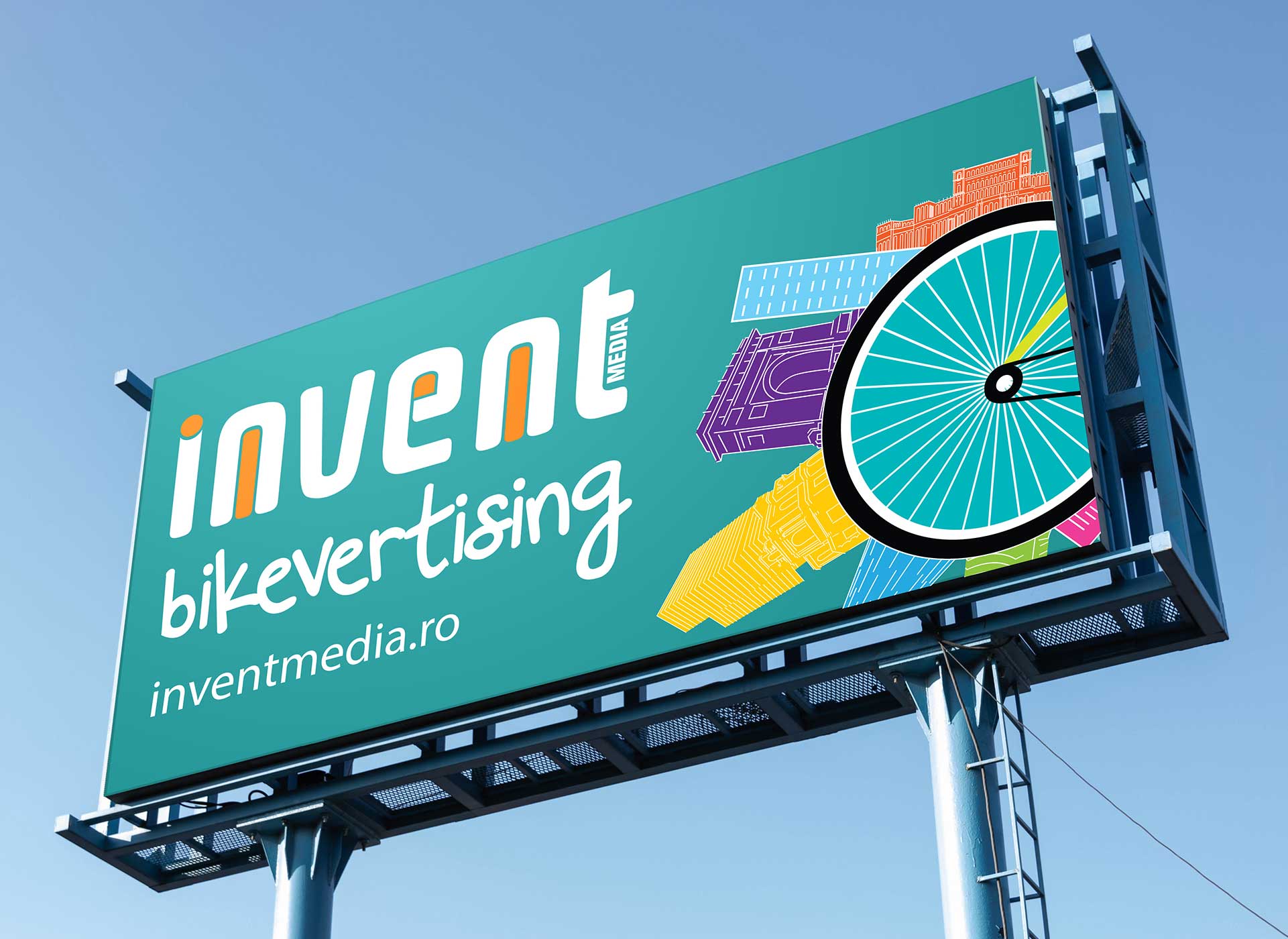bikevertising outdoor banner