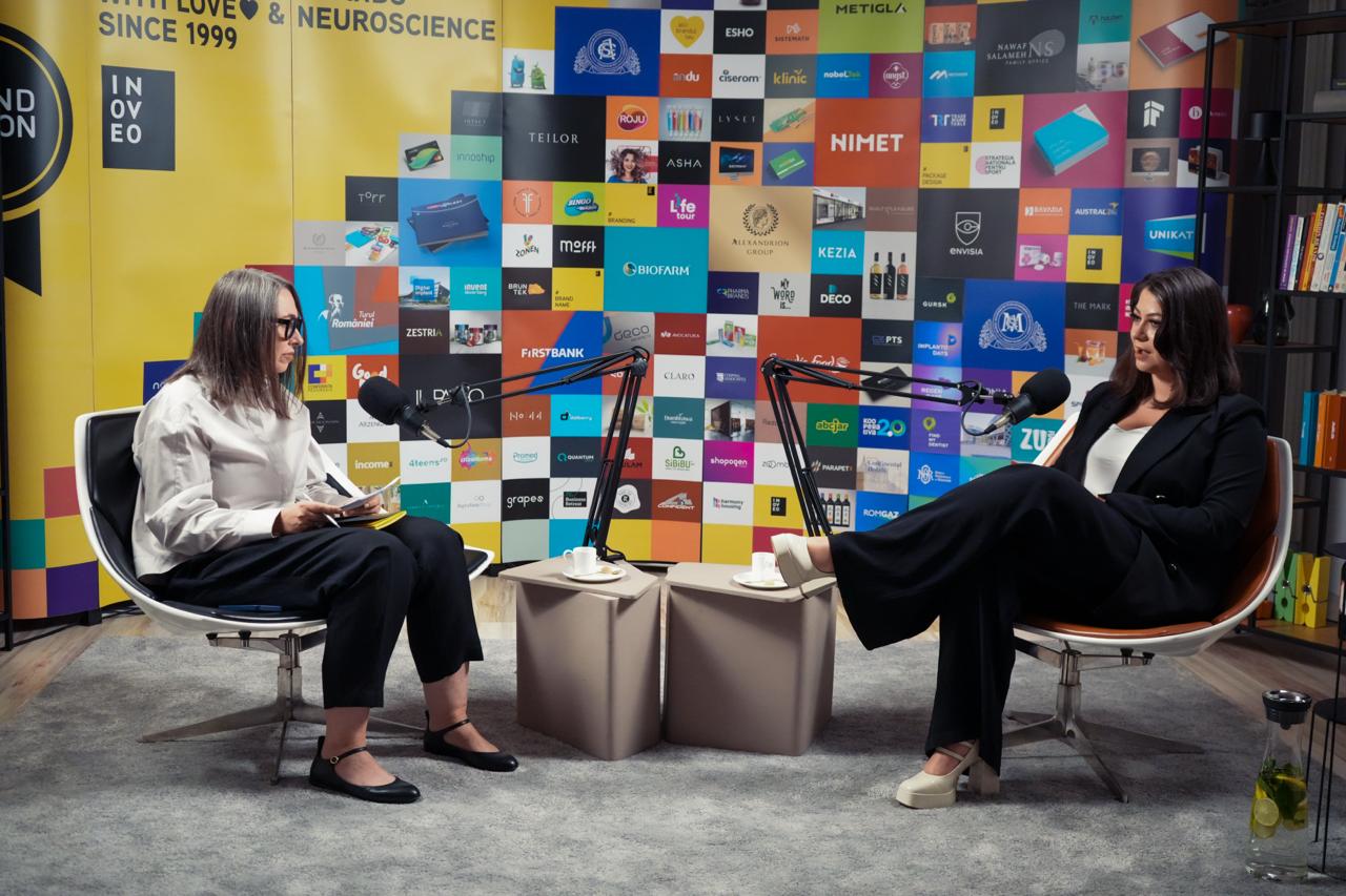 BrandTalks INOVEO Cristina si Dochita Zenoveiov